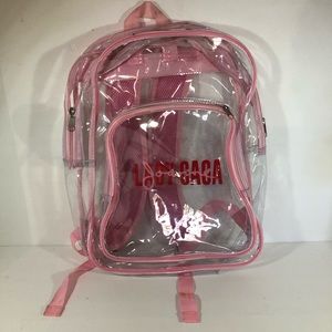 Lady Gaga Clear Backpack
